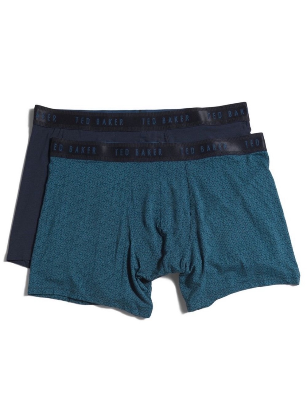 Ted Baker S-XL Multicolored Black Navy Blue Teal Boxer Briefs